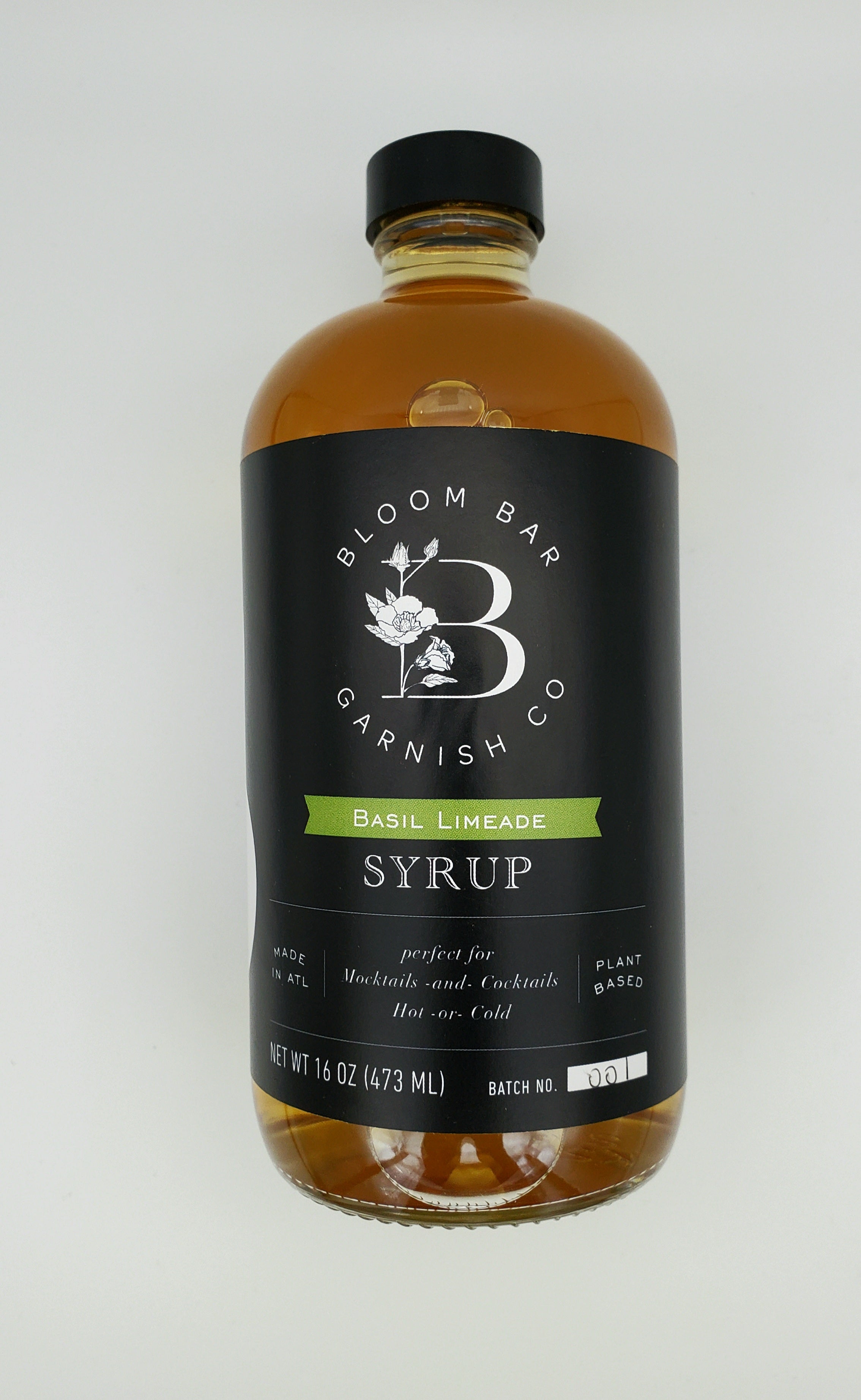 Basil-Limeade Syrup